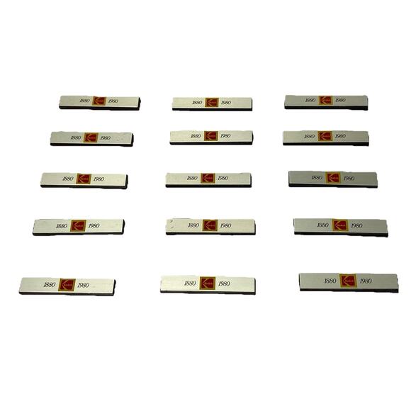 KODAK COMPANY LOGO 100th ANNIVERSARY VINTAGE 1880-1980 FRIDGE MAGNET Lot Of 15 - Picture 1 of 4